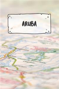 Aruba: Ruled Travel Diary Notebook or Journey Journal - Lined Trip Pocketbook for Men and Women with Lines