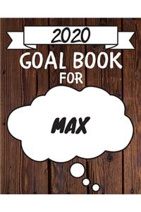 2020 Goal Planner For Max