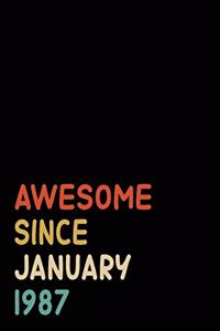 Awesome Since January 1987