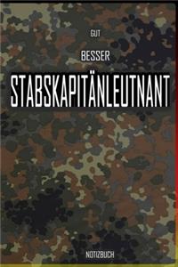Gut - Besser - Stabskapitänleutnant Notizbuch