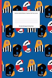 Superhero Alphabet Notebook