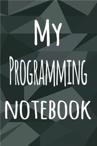 My Programming Notebook