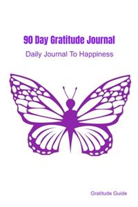 90 Day Gratitude Journal