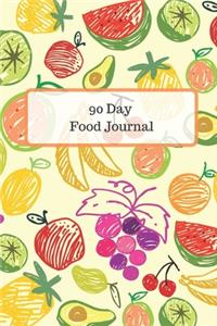 90 Day Food Journal