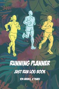 Running Planner Just Run Log Book