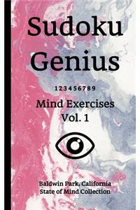 Sudoku Genius Mind Exercises Volume 1