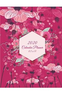 2020 Calendar Planner 8.5 x 11