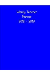Teacher Planner 2018 - 2019
