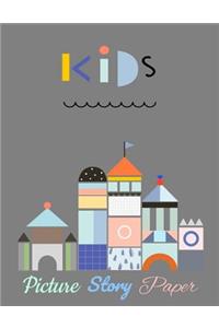 Kids Picture Story Paper