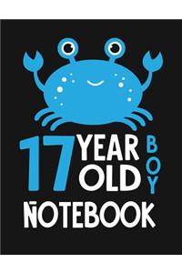 17 Year Old Boy Notebook