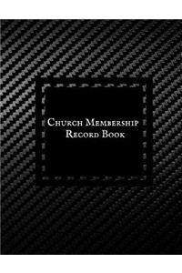 Church Membership Record Book