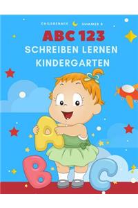 ABC 123 Schreiben Lernen Kindergarten