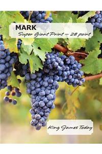 MARK, Super Giant Print - 28 point