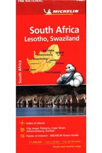 Michelin South Africa Map 748
