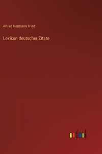 Lexikon deutscher Zitate