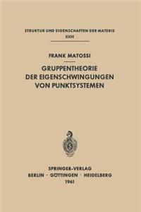 Gruppentheorie der Eigenschwingungen von Punktsystemen