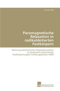 Paramagnetische Relaxation in radikaldotierten Festkörpern