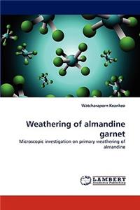 Weathering of Almandine Garnet