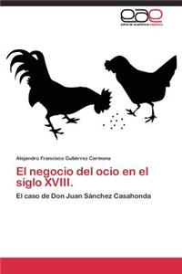 El negocio del ocio en el siglo XVIII.