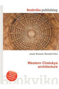 Western Chalukya Architecture