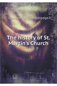 The History of St. Martin's Church