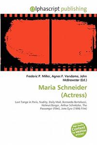 Maria Schneider (Actress)