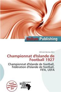 Championnat D'Islande de Football 1927