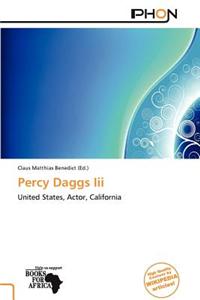 Percy Daggs III