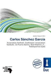 Carlos S Nchez Garc a