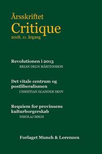 rsskriftet Critique XI
