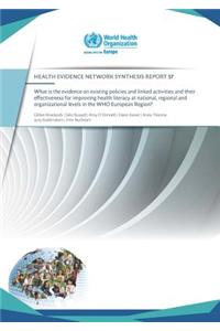 What Is the Evidence on Existing Policies and Linked Activities and Their Effectiveness for Improving Health Literacy at National, Regional and