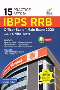 15 Practice Sets for IBPS RRB Officer Scale 1 Mains Exam with 2 Online Tests