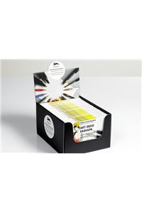 Art Deco Fashion Display Box: Display Box with 20 Postcard Colouring Books