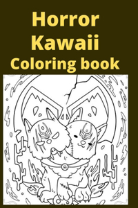 Horror Kawaii Coloring book