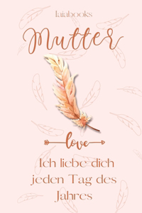 Mama, ich liebe dich jeden Tag des Jahres.