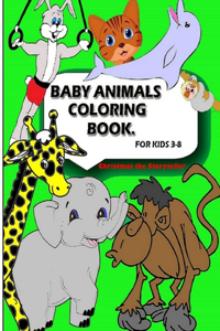 Baby Animal Coloring Book