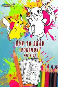 how to draw pokemon for kids