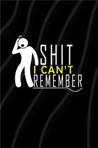 Shit I Can't Remember