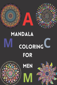 Mandalas coloring for men