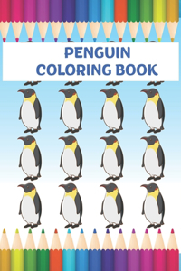 Penguin Coloring Book