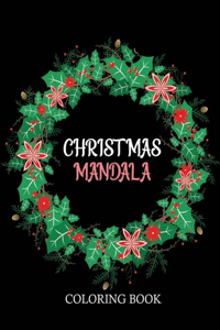 Christmas Mandala coloring book
