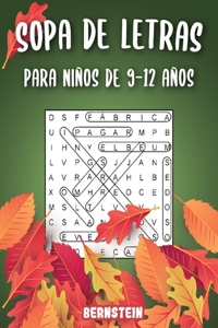 Sopa de letras para Niños de 9-12 años