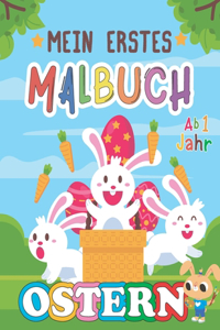 Mein erstes Malbuch Ostern Ab 1 Jahr