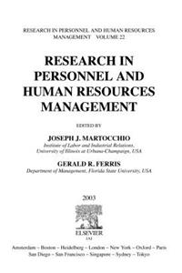 Research in Personnel and Human Resources Management