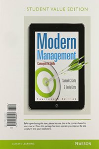 Mylab Management with Pearson Etext -- Access Card -- For Modern Management