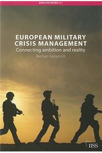 European Military Crisis Management
