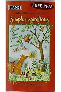 SIMPLE INSPIRATIONS 2YR PKT PLANNER D