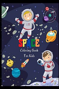 Space Coloring Book For Kids