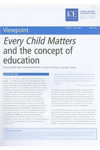 Every Child Matters and the Concept of Education