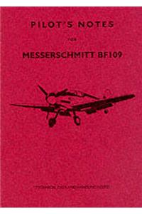 Messerschmitt 109 Pilot's Notes